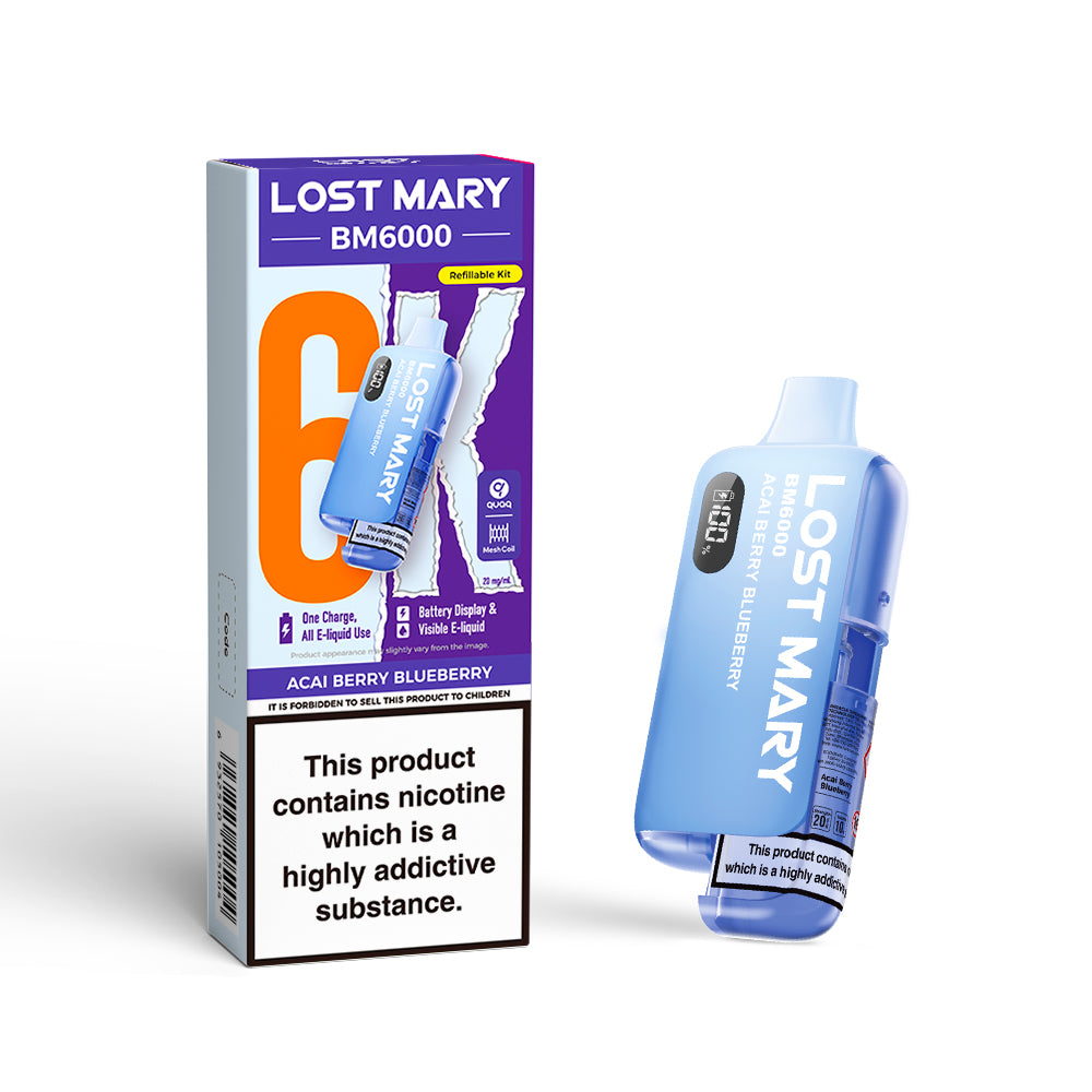 Lost Mary BM6000 Kit Acai Berry Blueberry
