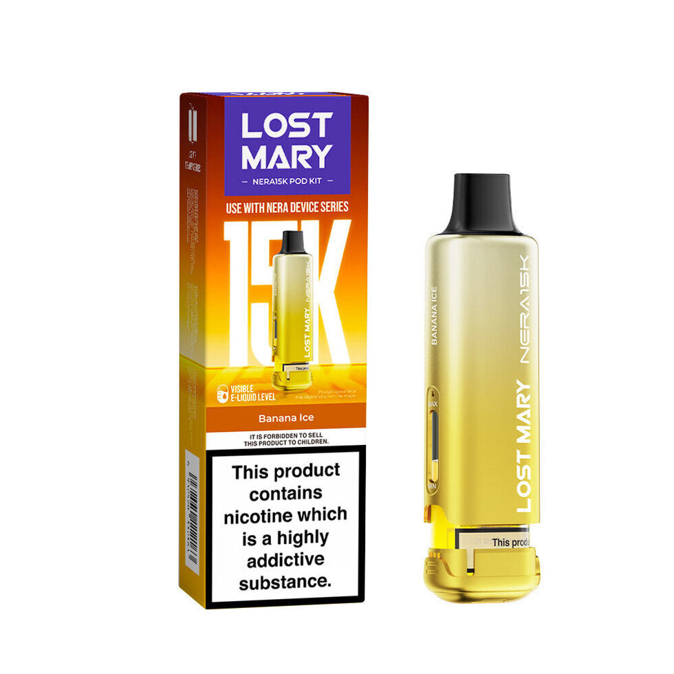 Lost Mary Nera Pods Banana Ice