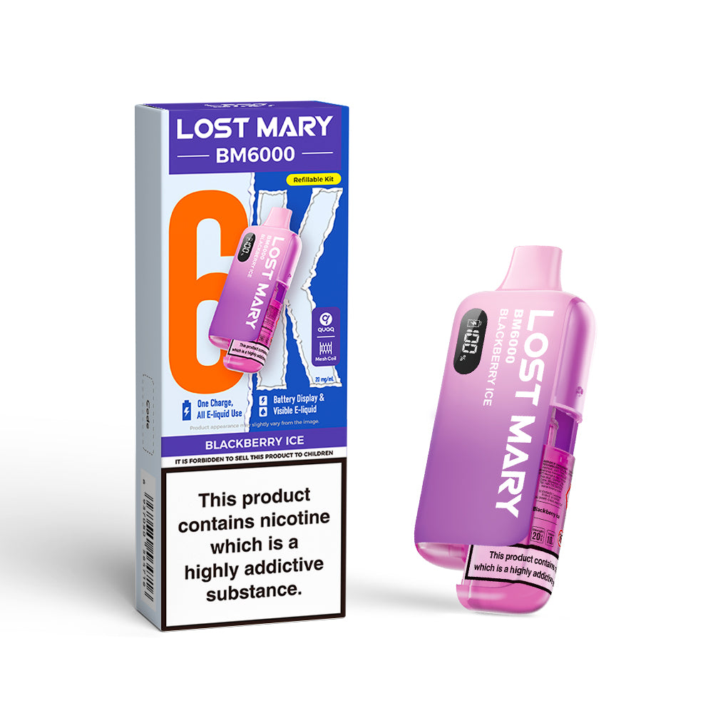 Lost Mary BM6000 Kit Blackberry Ice