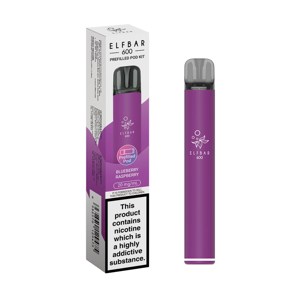 Elfbar 600 Kit Blueberry Raspberry