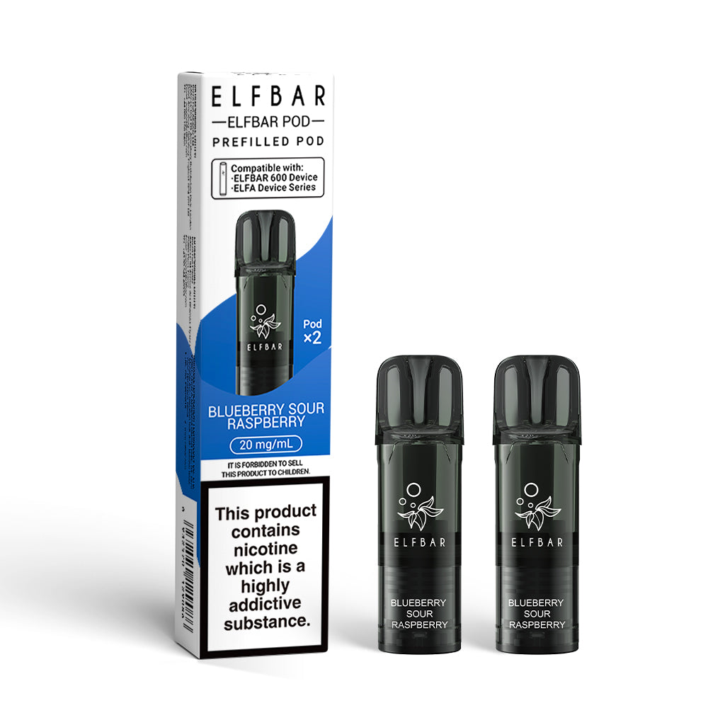 Elfbar 600 Pods Blueberry Sour Raspberry