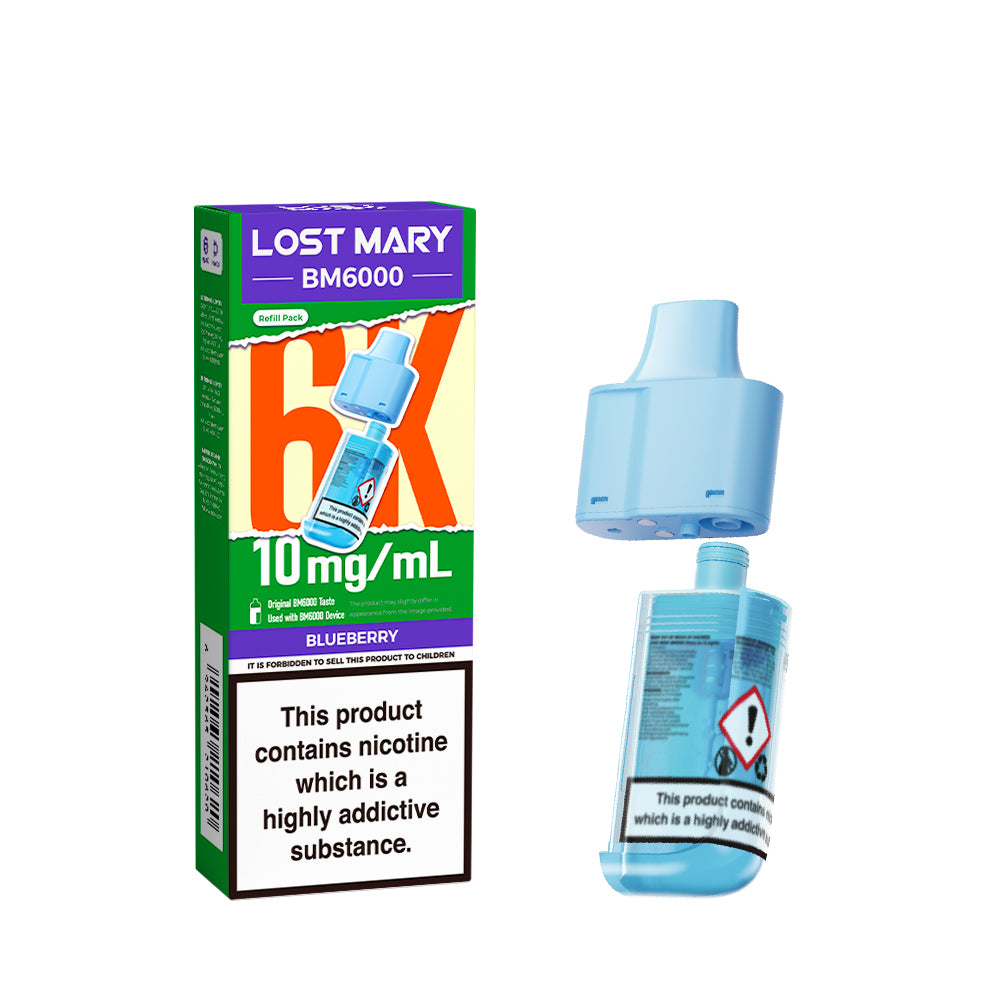 Lost Mary BM6000 Pods Blueberry