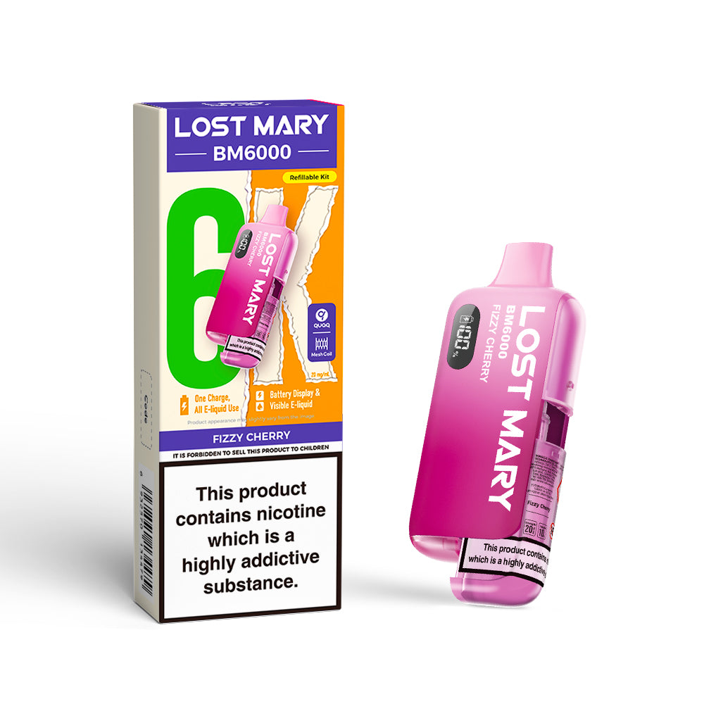 Lost Mary BM6000 Kit Fizzy Cherry