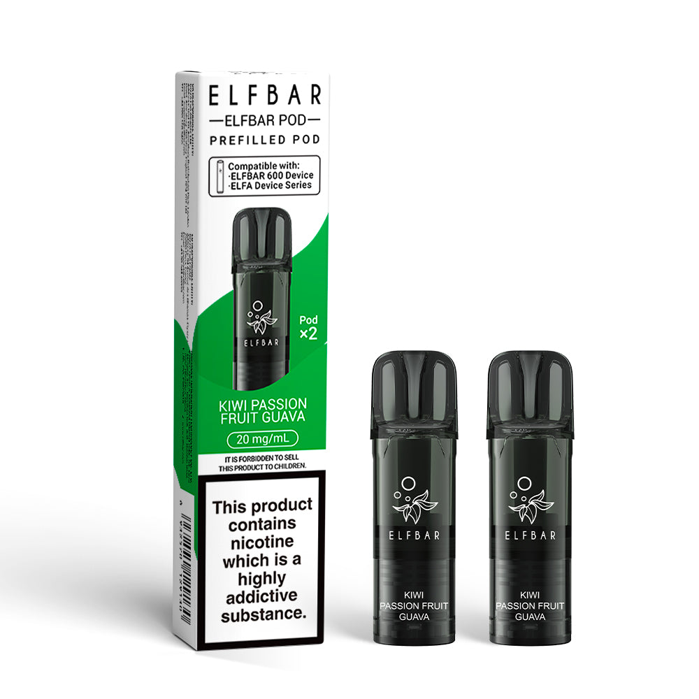 Elfbar 600 Pods Kiwi Passionfruit Guava