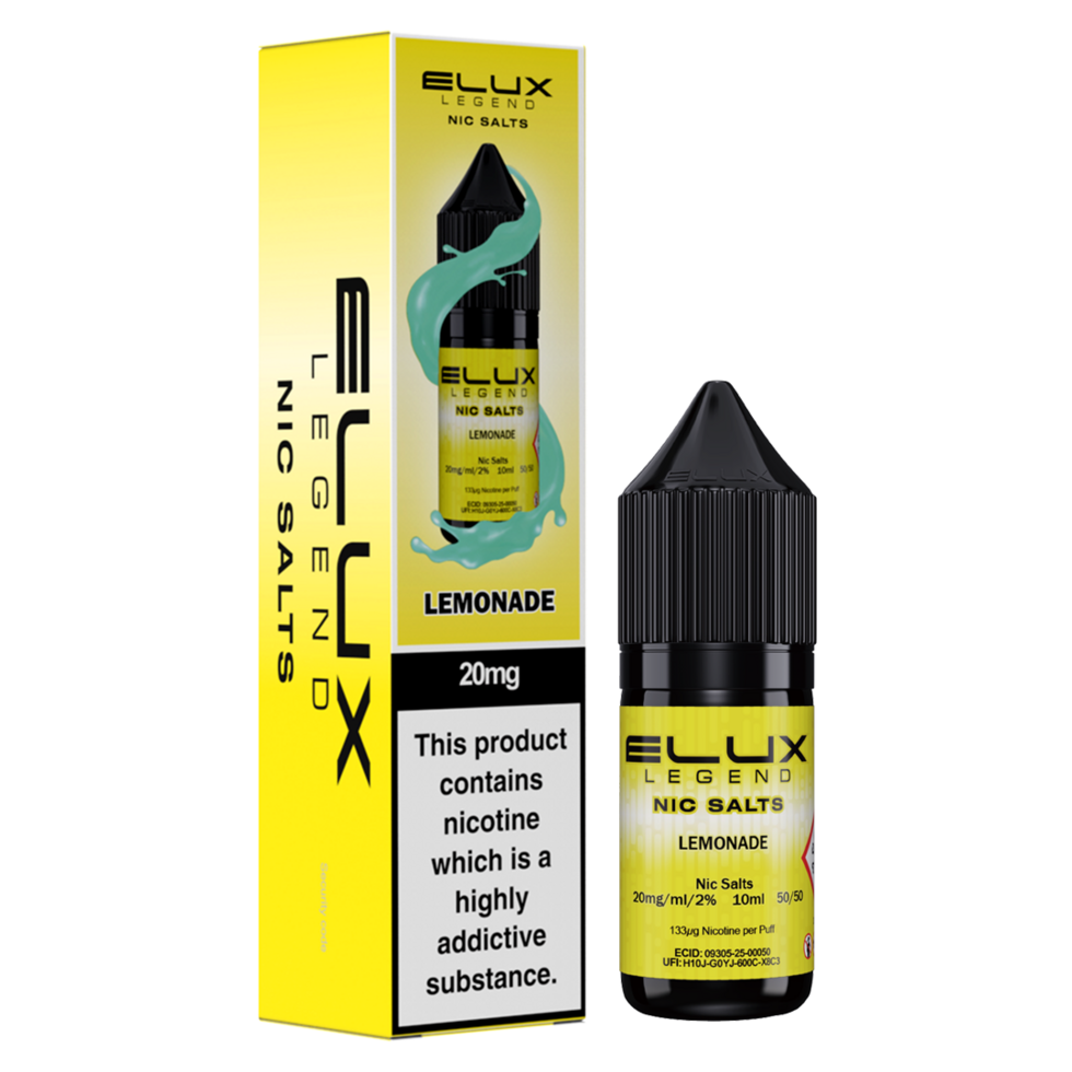 Elux Legend Nic Salts Lemonade