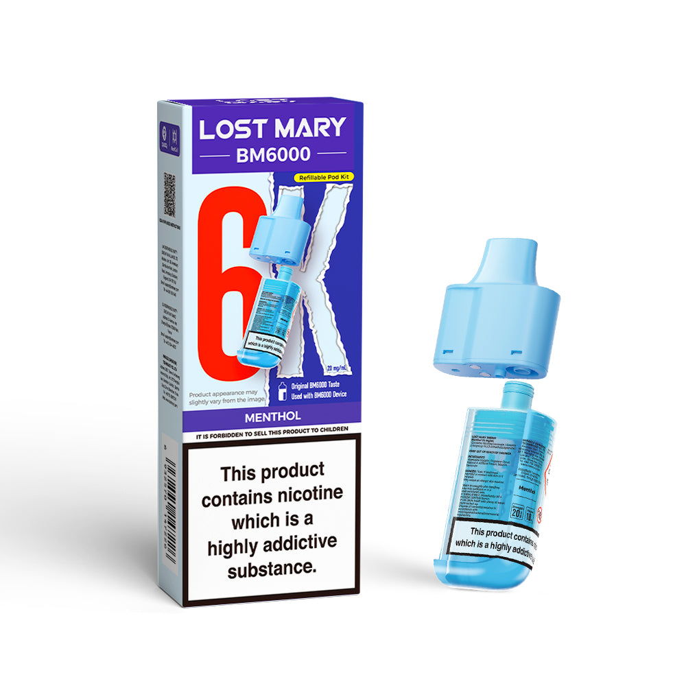 Lost Mary BM6000 Pods Menthol