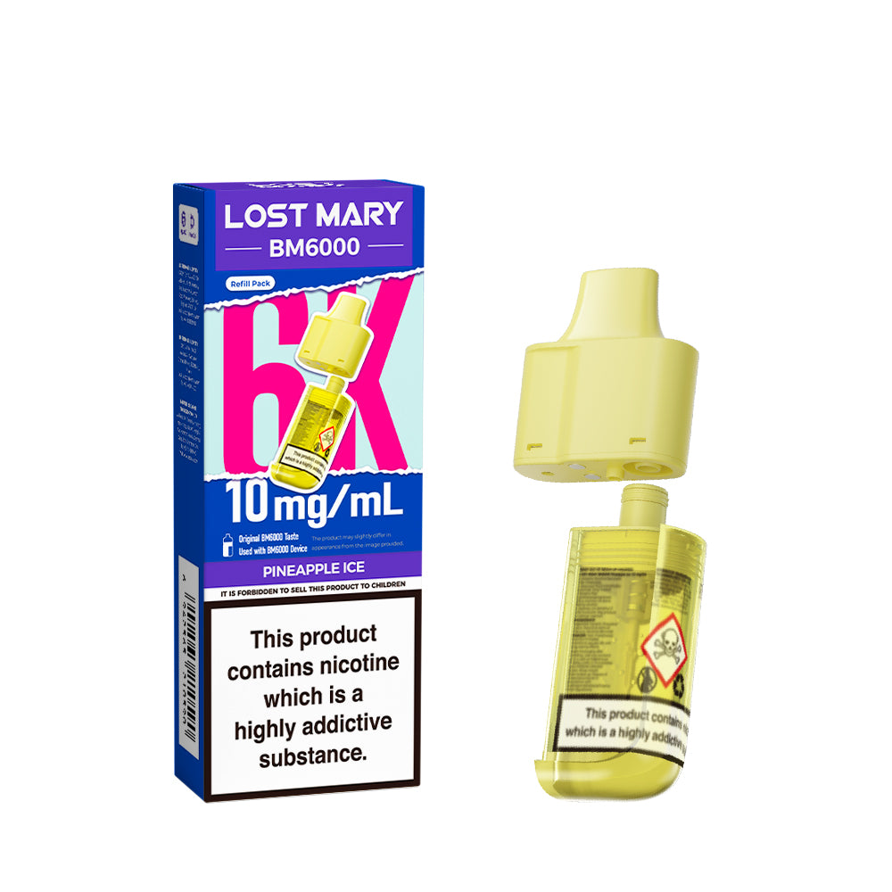 Lost Mary BM6000 Pods Pineapple Ice