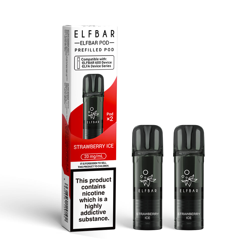 Elfbar 600 Pods Strawberry Ice