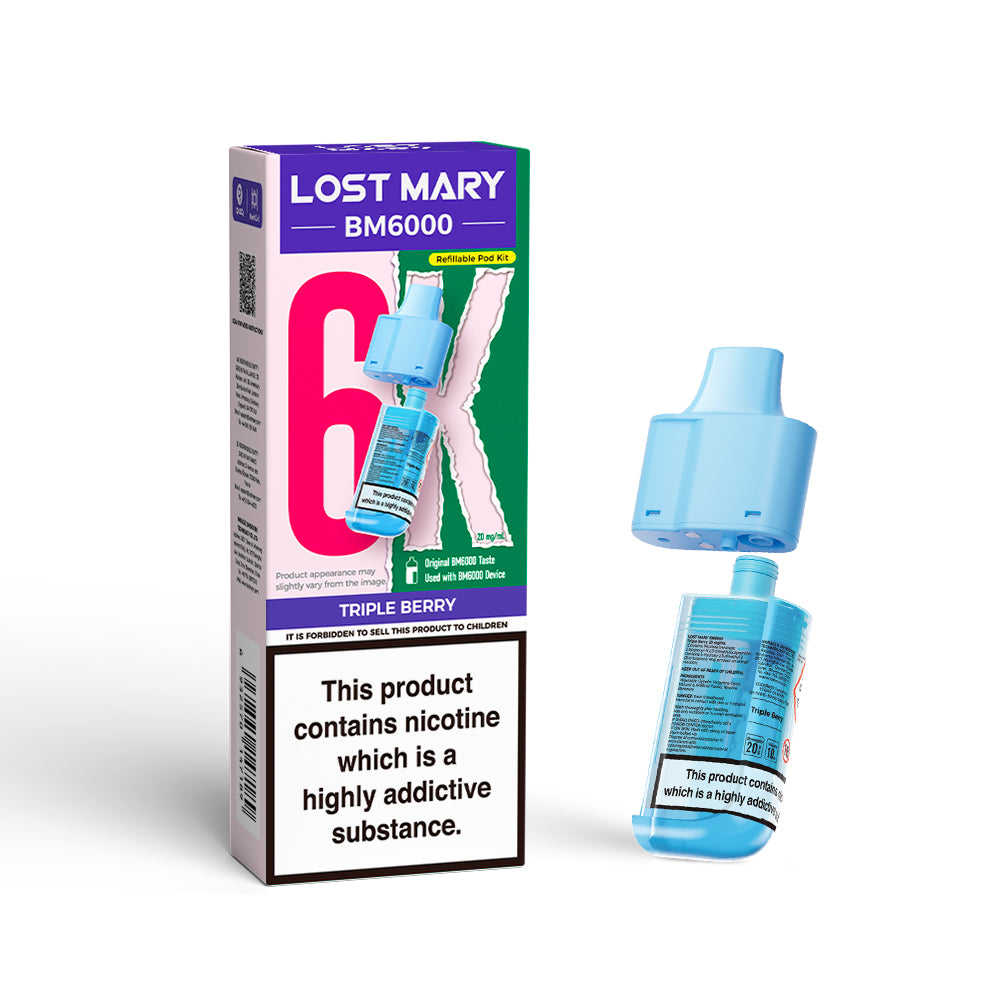 Lost Mary BM6000 Pods Triple Berry
