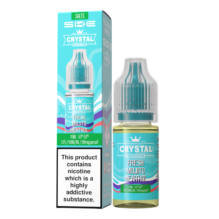 SKE Crystal Nic Salts Fresh Mojito Menthol