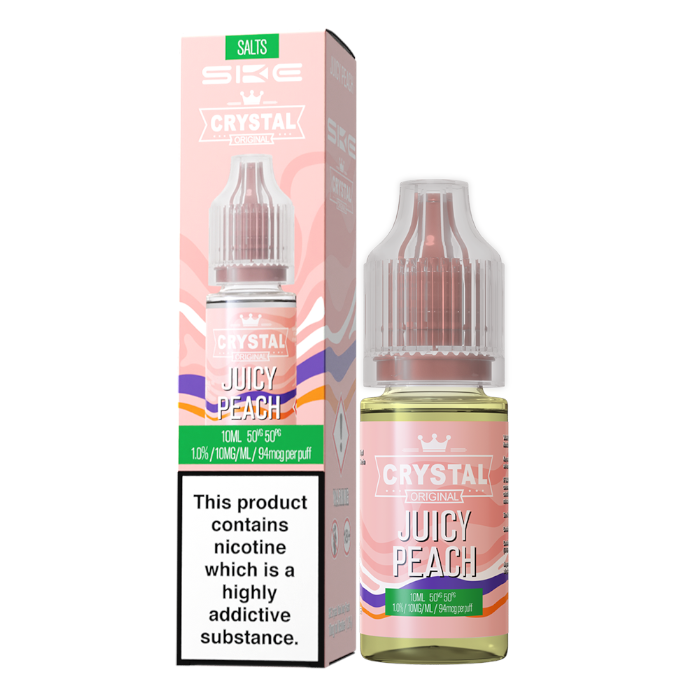 SKE Crystal Nic Salts Juicy Peach