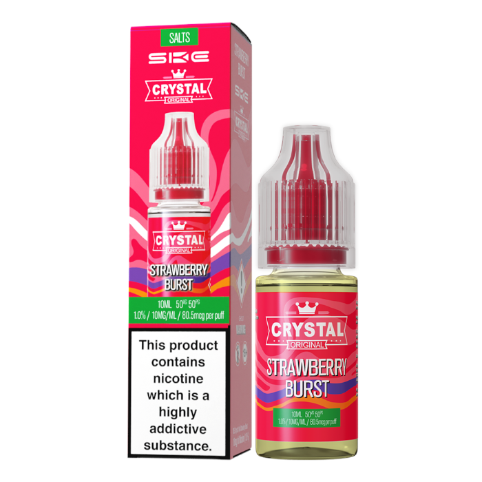 SKE Crystal Nic Salts Strawberry Burst