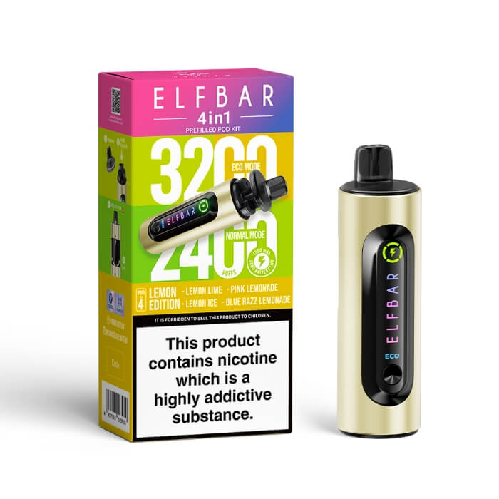 Elf Bar 4 in 1 Kit Lemon Edition