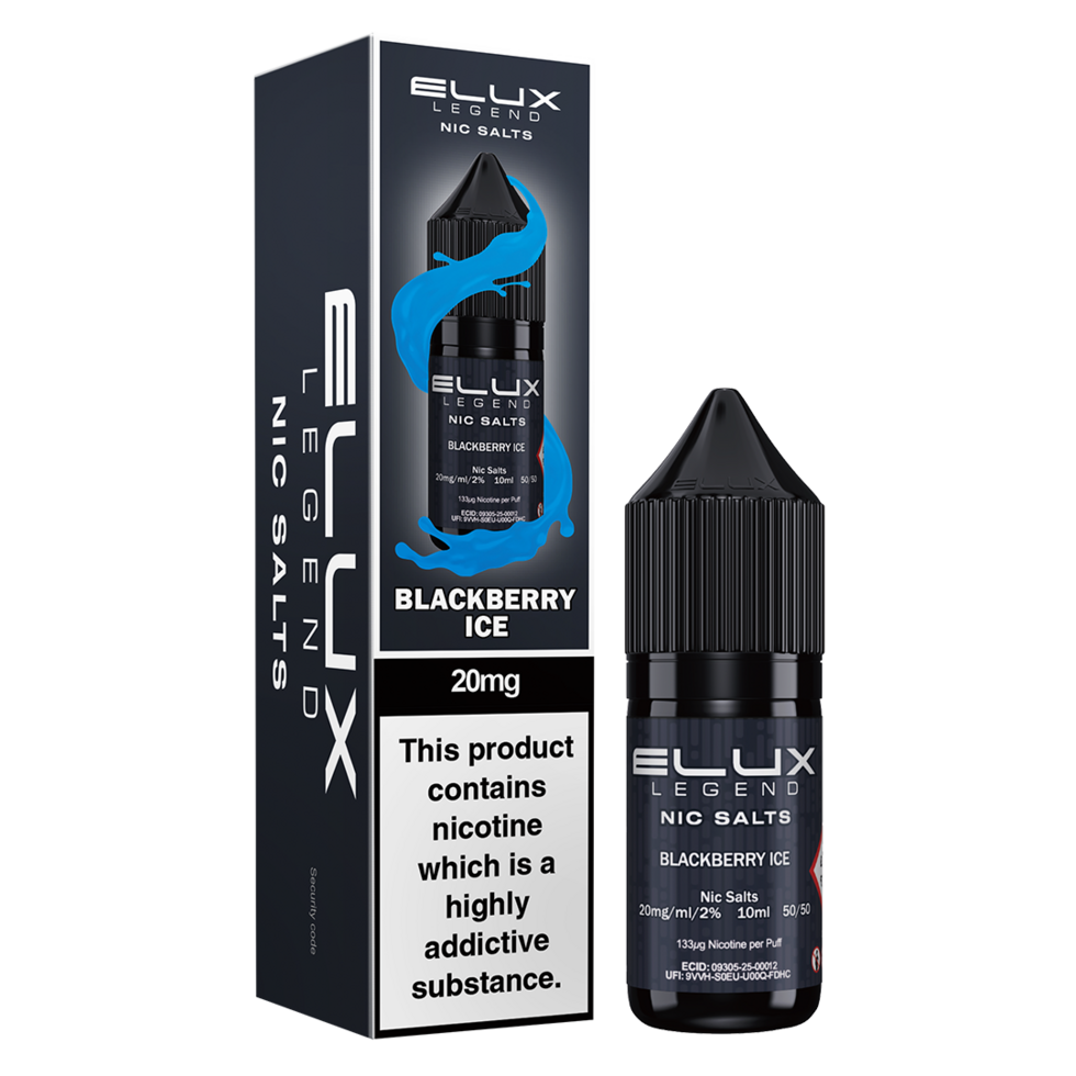 Elux Legend Nic Salts Blackberry Ice