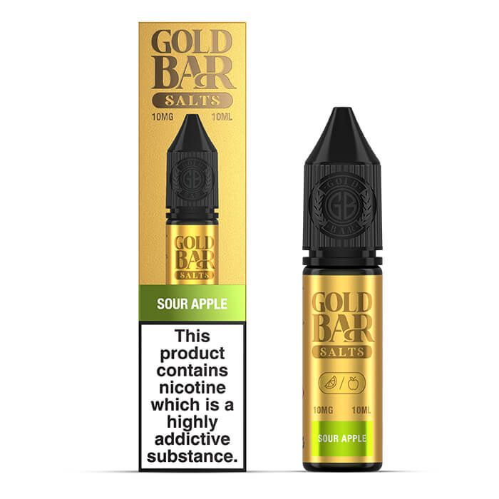 Gold Bar Nic Salts Sour Apple