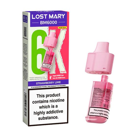 Lost Mary BM6000 Pods Strawberry Lime
