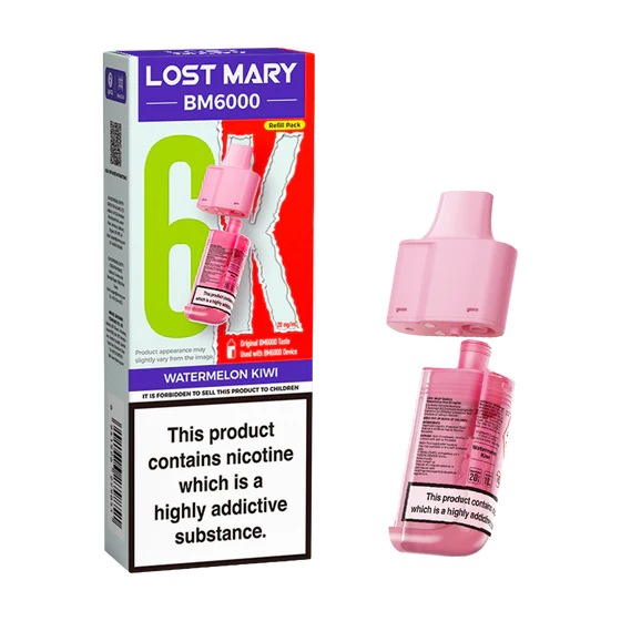 Lost Mary BM6000 Pods Watermelon Kiwi
