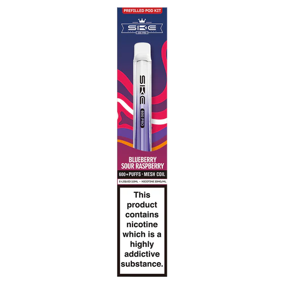 SKE Crystal Pro 600 Kit Blueberry Raspberries