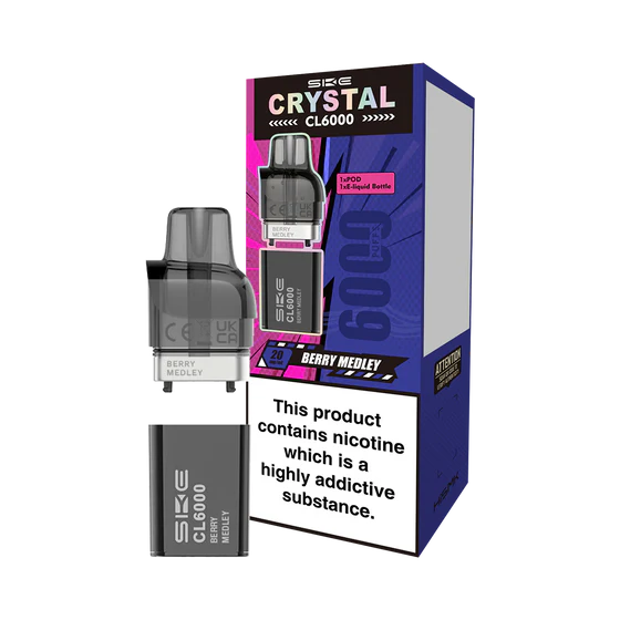 SKE Crystal CL6000 Pods Berry Medley