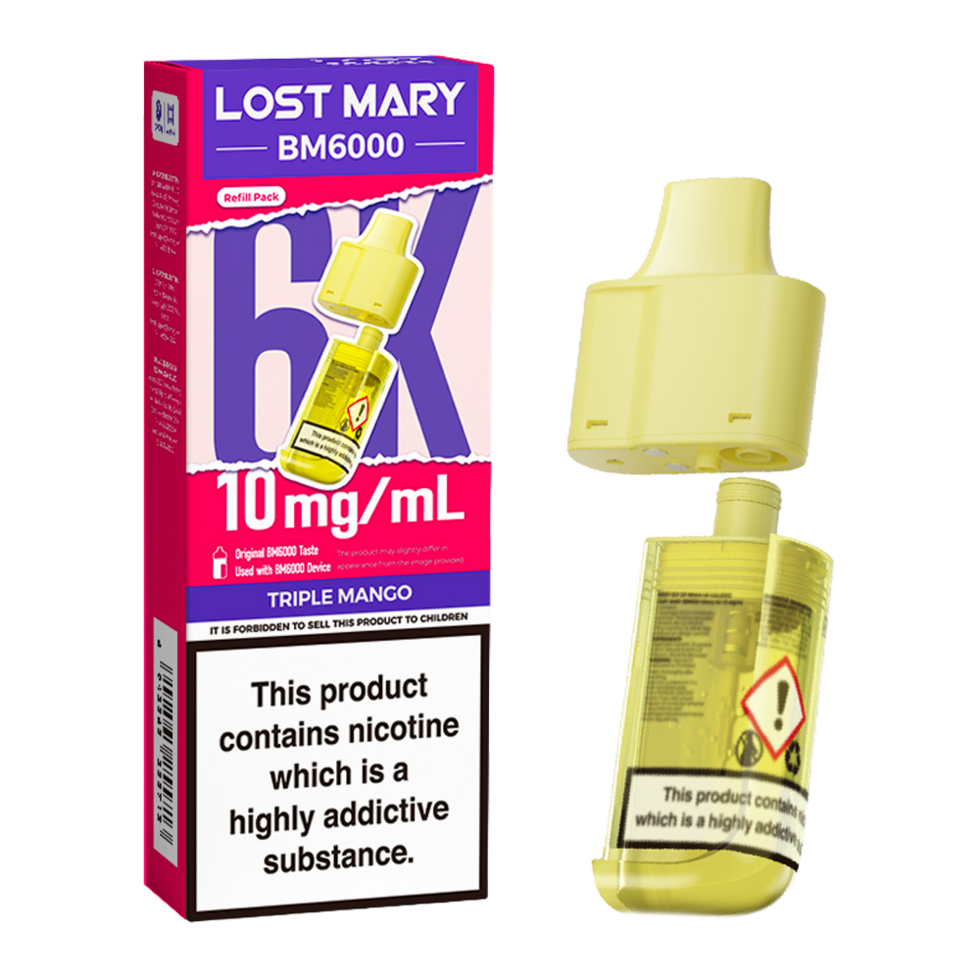 Lost Mary BM6000 Pods Triple Mango