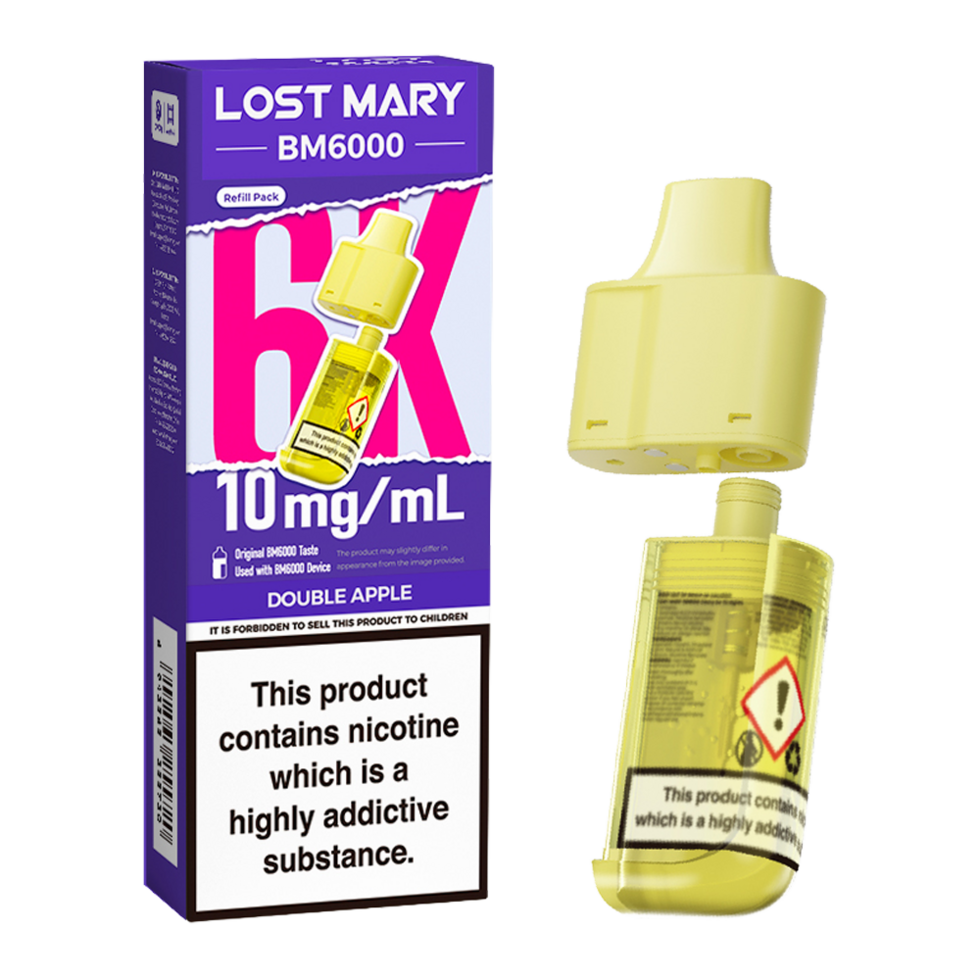 Lost Mary BM6000 Pods Double Apple