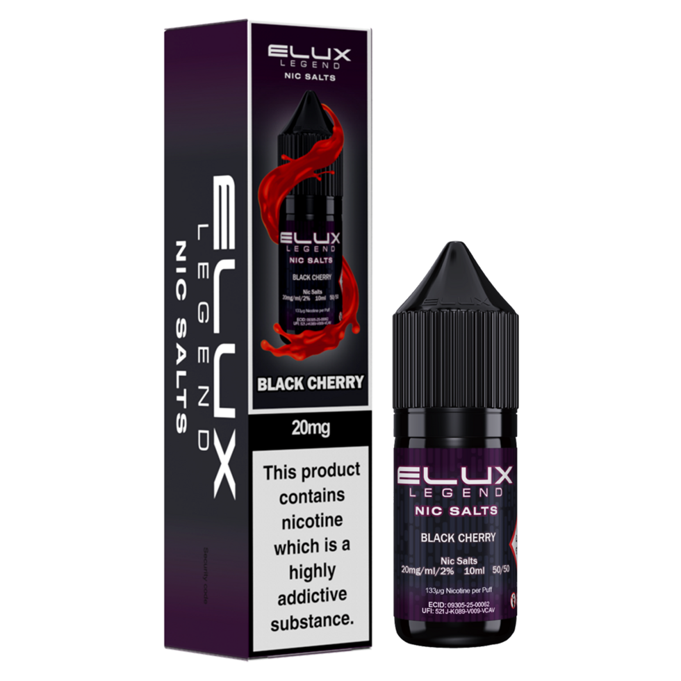Elux Legend Nic Salts Black Cherry
