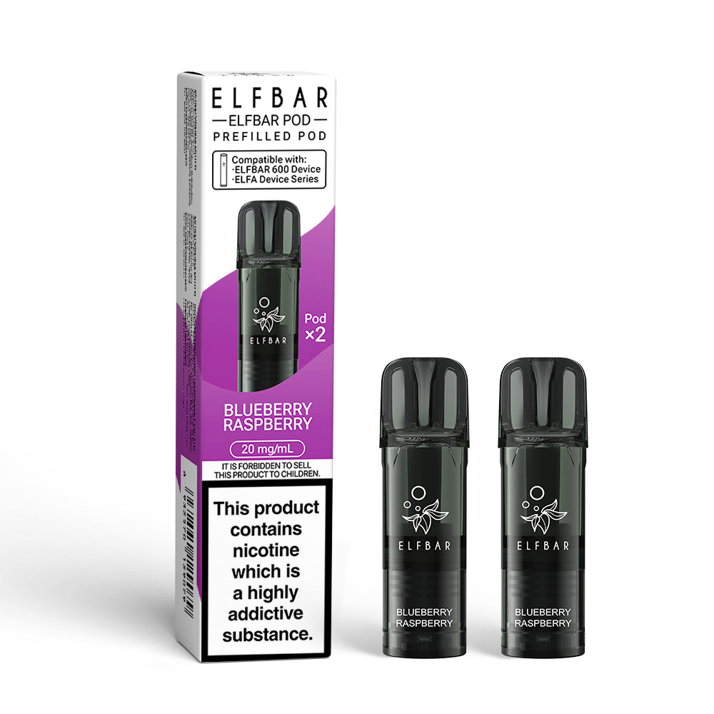 Elfbar 600 Pods Blueberry Raspberry