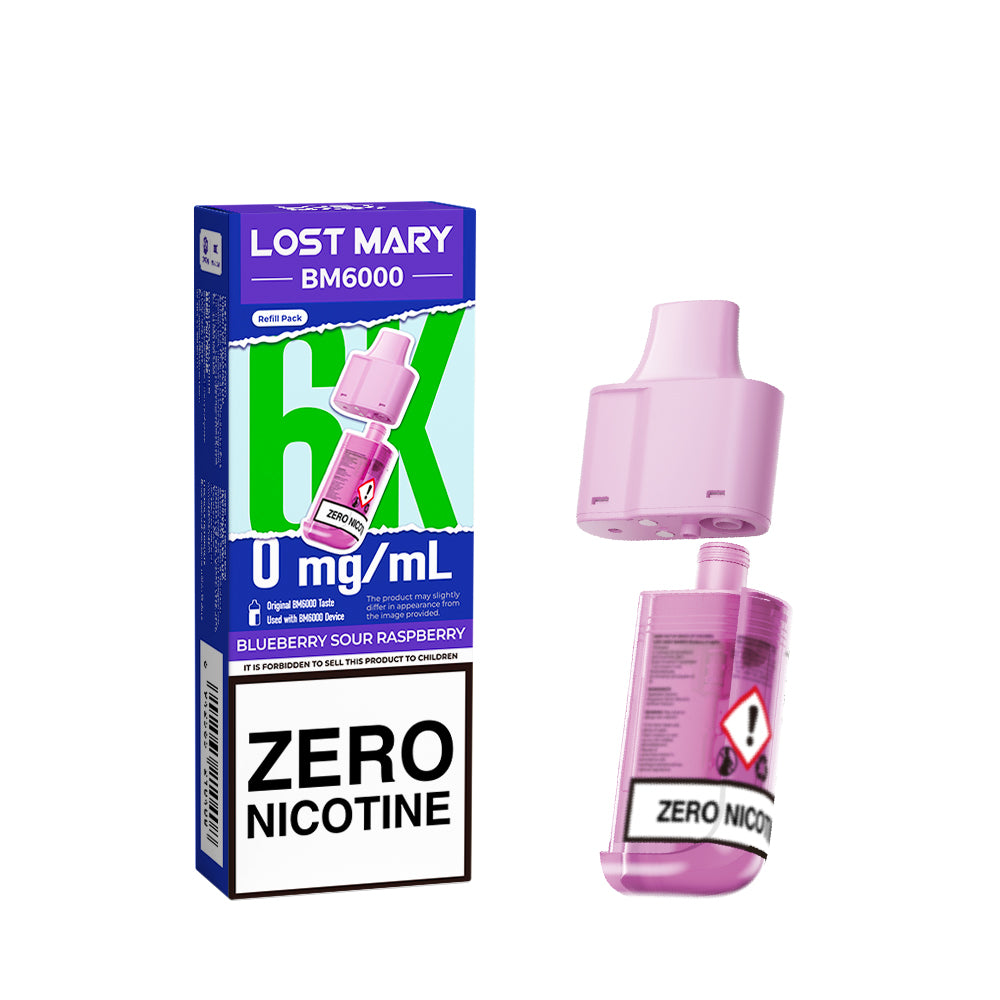 Lost Mary BM6000 Pods Blueberry Sour Raspberry