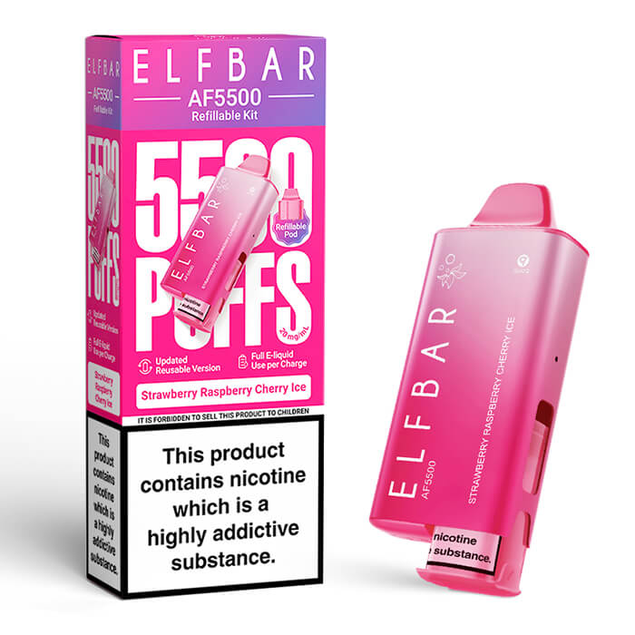 Elfbar AF5500 Kit Strawberry Raspberry Cherry Ice