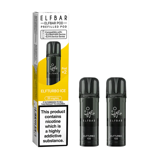 Elfbar 600 Pods Elfturbo Ice