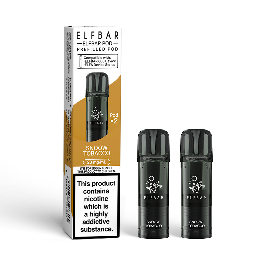 Elfbar 600 Pods Snoow Tobacco