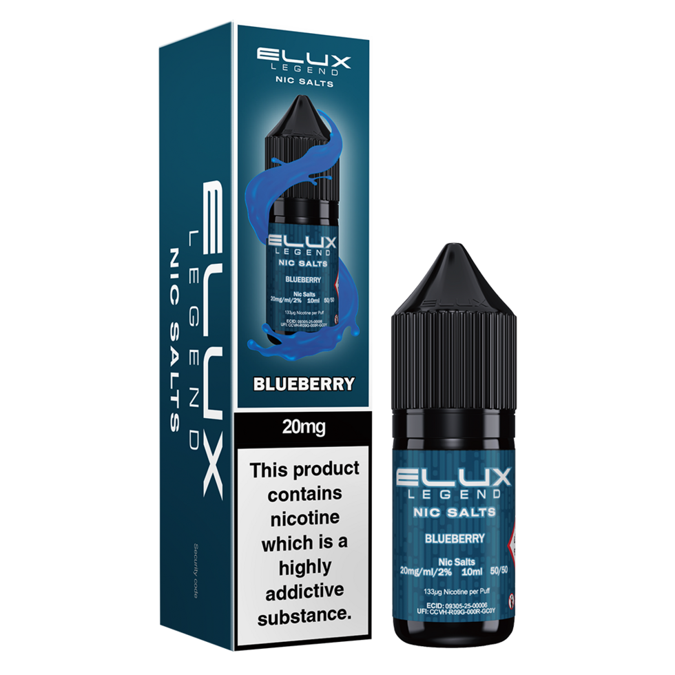 Elux Legend Nic Salts Blueberry