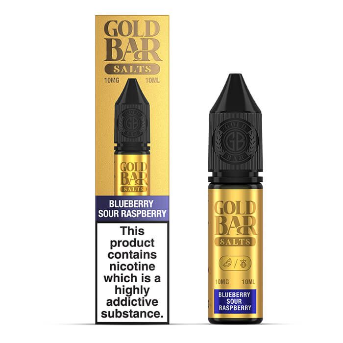 Gold Bar Nic Salts Blueberry Sour Raspberry