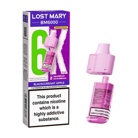 Lost Mary BM6000 Pods Blackcurrant Apple