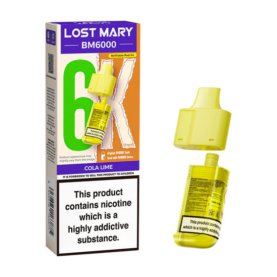 Lost Mary BM6000 Pods Cola Lime
