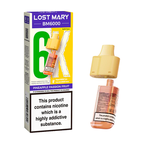 Lost Mary BM6000 Pods Pineapple Passion Fruit