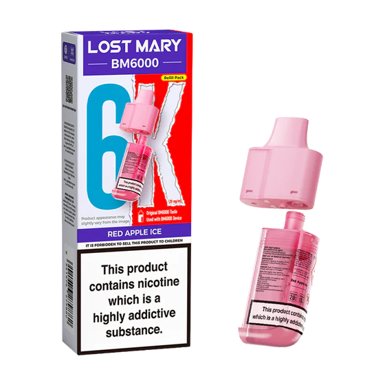 Lost Mary BM6000 Pods Red Apple Ice