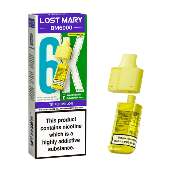 Lost Mary BM6000 Pods Triple Melon