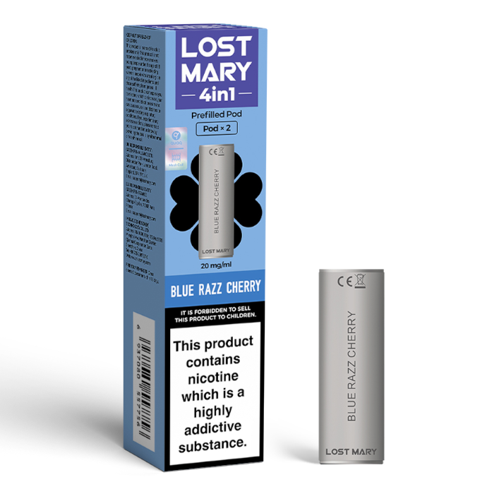 Lost Mary 4 in 1 Pods Blue Razz Cherry